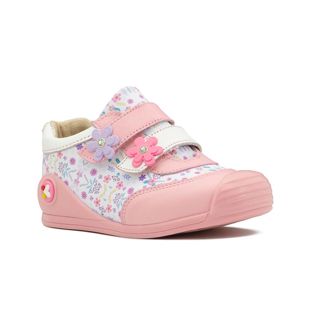 Foto 5 pulgar | Zapato Andante Karsten Niña Antiderrapante Flores Rosa 12-17 Rosa