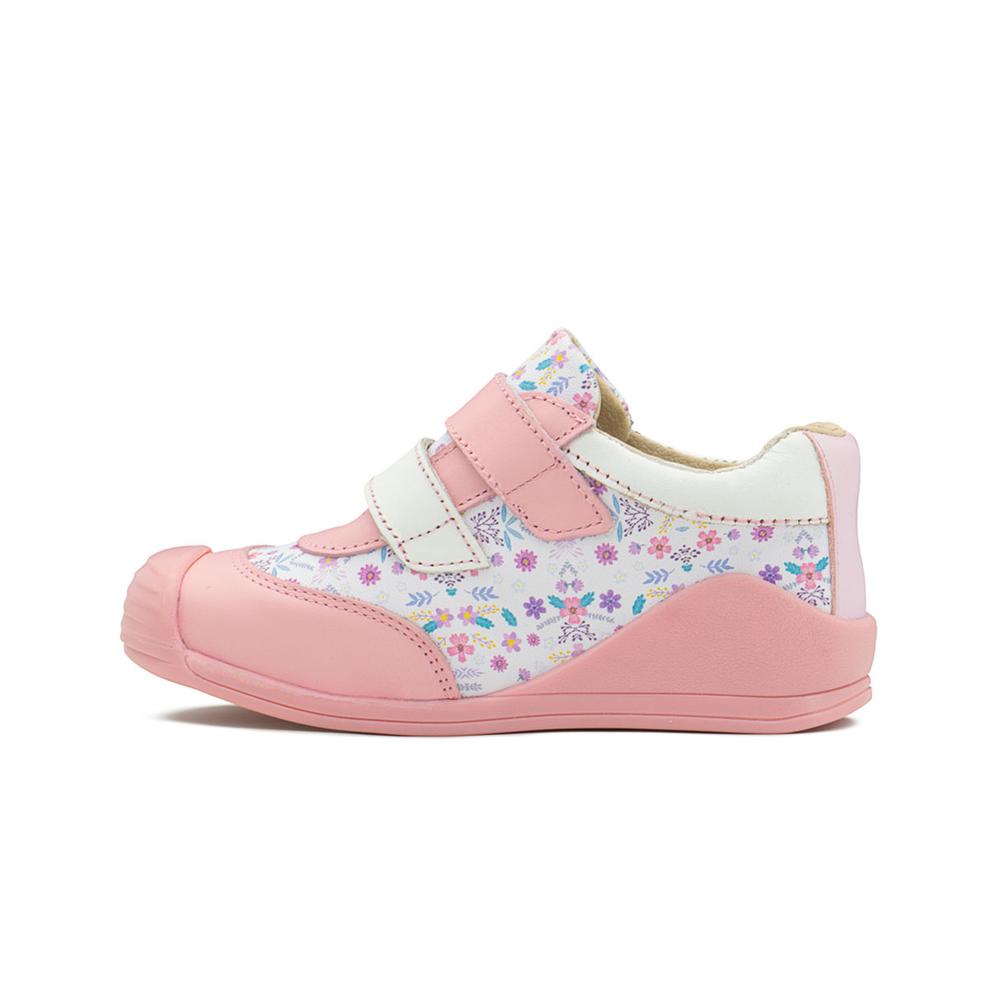 Foto 6 pulgar | Zapato Andante Karsten Niña Antiderrapante Flores Rosa 12-17 Rosa