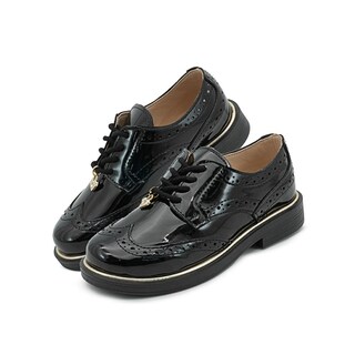 Foto 1 | Zapato Chabelo Bostoniano Para Niña En Charol Negro 18-26 Negro