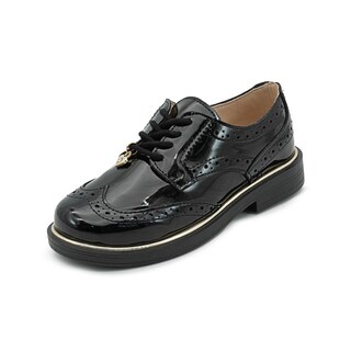 Foto 3 | Zapato Chabelo Bostoniano Para Niña En Charol Negro 18-26 Negro