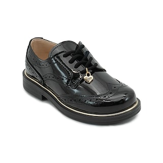 Foto 4 | Zapato Chabelo Bostoniano Para Niña En Charol Negro 18-26 Negro