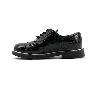 Foto 5 | Zapato Chabelo Bostoniano Para Niña En Charol Negro 18-26 Negro