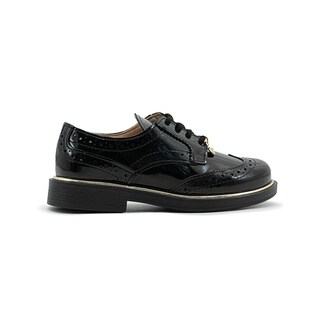 Foto 6 | Zapato Chabelo Bostoniano Para Niña En Charol Negro 18-26 Negro