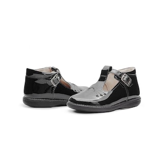 Foto 2 | Zapato Escolar Para Niña Dogi Charol Negro Soporte Arco Negro