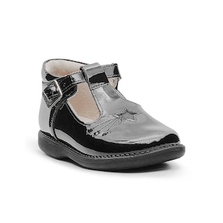 Foto 4 | Zapato Escolar Para Niña Dogi Charol Negro Soporte Arco Negro