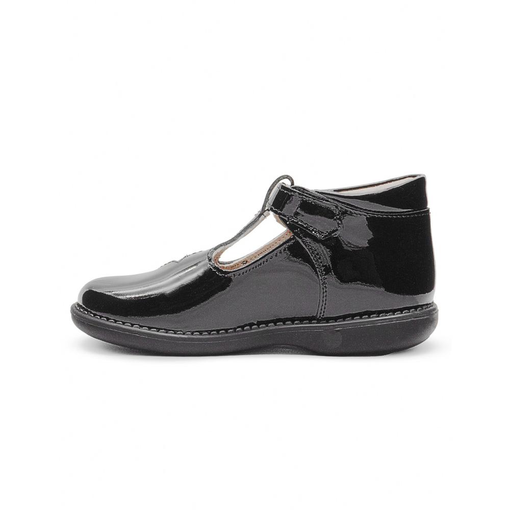 Foto 5 | Zapato Escolar Para Niña Dogi Charol Negro Soporte Arco Negro