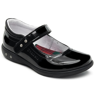 Foto 4 | Zapato Escolar Chabelo Niña Charol Con Velcro 17-26 Arco Negro