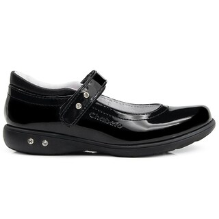 Foto 6 | Zapato Escolar Chabelo Niña Charol Con Velcro 17-26 Arco Negro