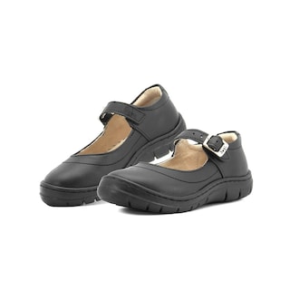Foto 1 | Zapato Escolar Dogi Piel Para Niña Soporte Arco Color Negro Negro