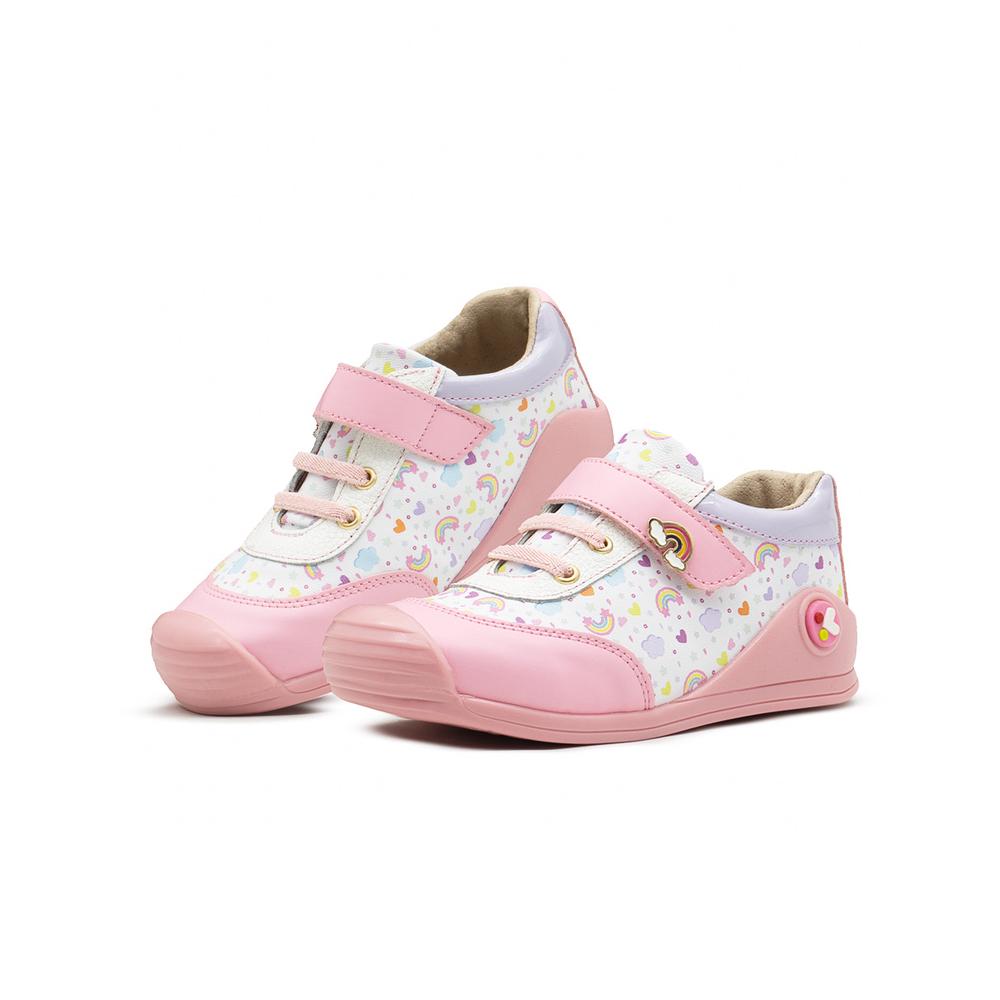 Zapato Pre Andante Para Niña Karsten Rosa Proteccion Puntera Rosa