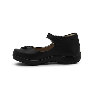 Foto 5 | Zapato Escolar Para Niña Dogi Piel Soporte Arco Moñito Negro Negro