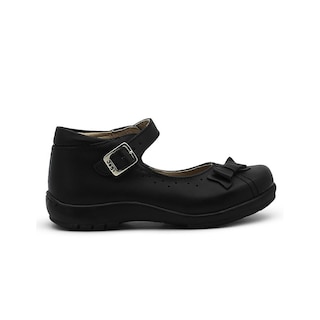 Foto 6 | Zapato Escolar Para Niña Dogi Piel Soporte Arco Moñito Negro Negro