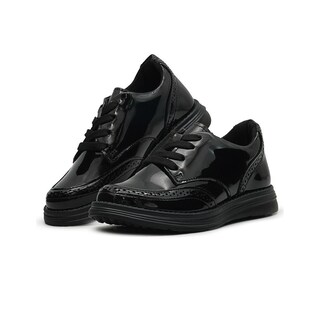 Foto 1 | Zapato Escolar Choclo Charol Negro Niña Karsten Negro