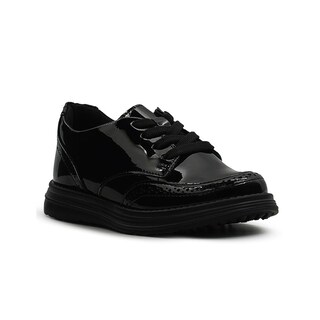 Foto 4 | Zapato Escolar Choclo Charol Negro Niña Karsten Negro