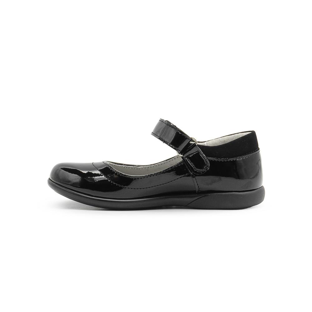 Foto 7 pulgar | Zapato Escolar Para Niña Karsten Soporte Arco Antiderrapante Negro