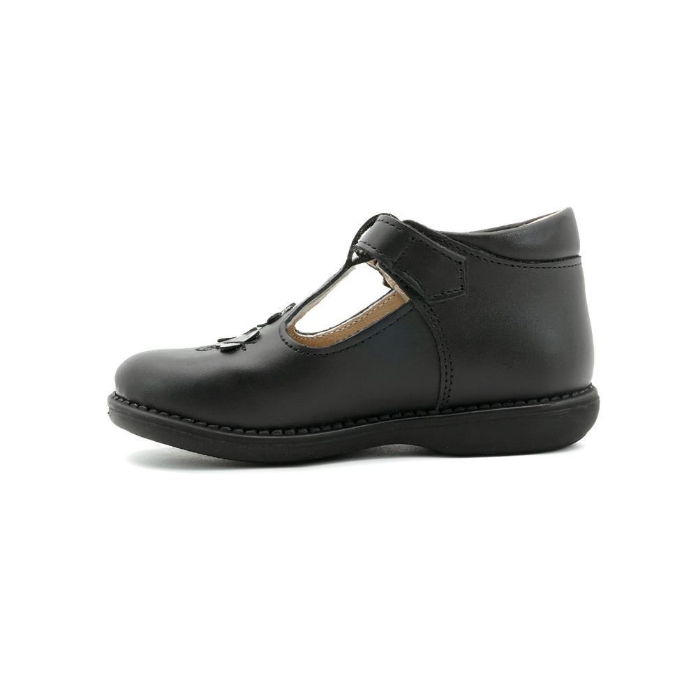 Foto 6 pulgar | Zapato Dogi Escolar Para Niña Ajuste T Piel Elegantes Negro Negro