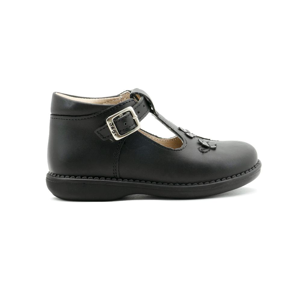 Foto 7 pulgar | Zapato Dogi Escolar Para Niña Ajuste T Piel Elegantes Negro Negro