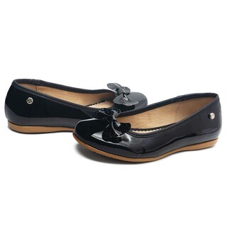 Foto 2 | Zapato Balerina Karsten Para Niña Charol Negro Negro