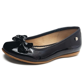 Foto 3 | Zapato Balerina Karsten Para Niña Charol Negro Negro