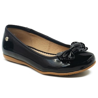 Foto 4 | Zapato Balerina Karsten Para Niña Charol Negro Negro