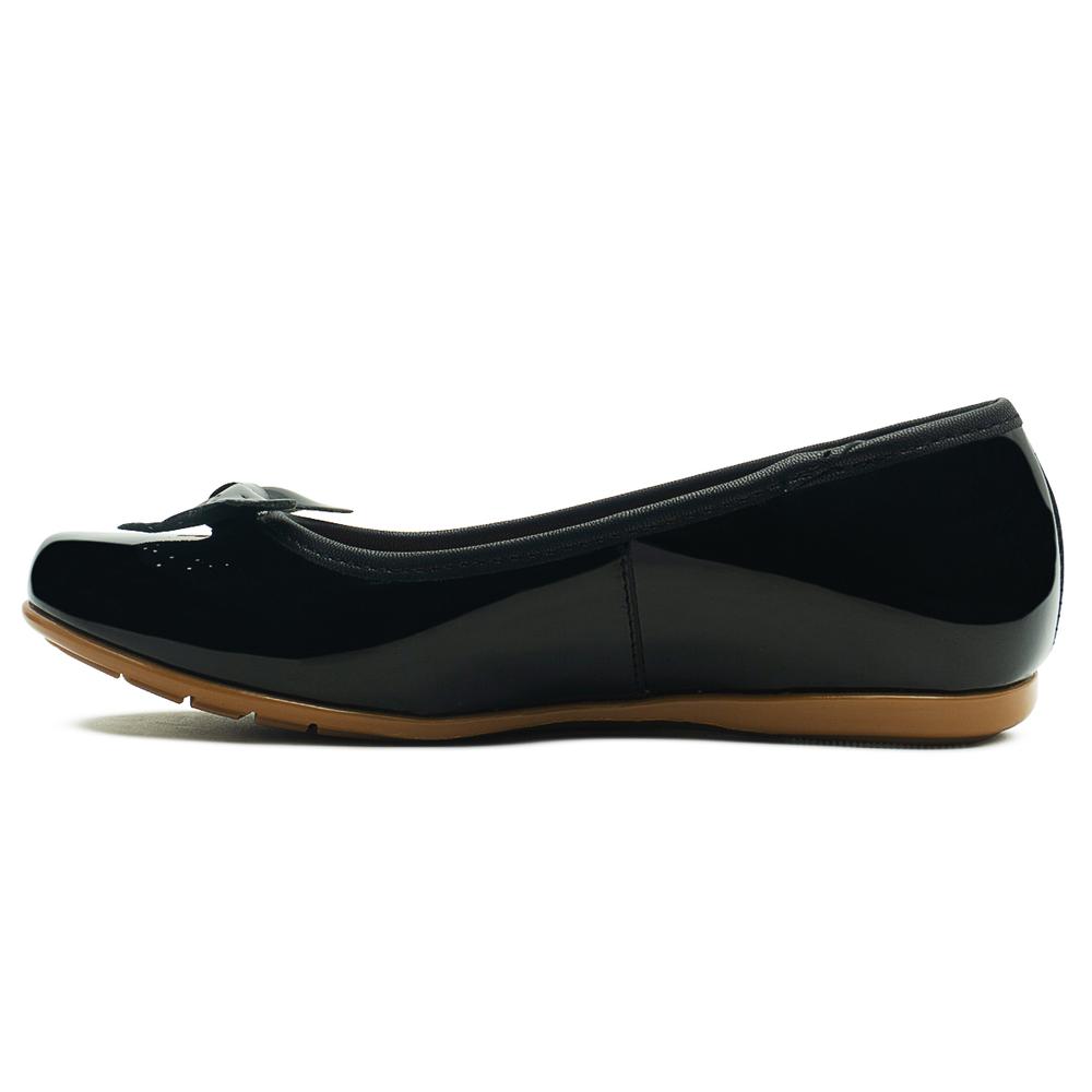 Foto 6 pulgar | Zapato Balerina Karsten  Para Niña Charol Negro Negro