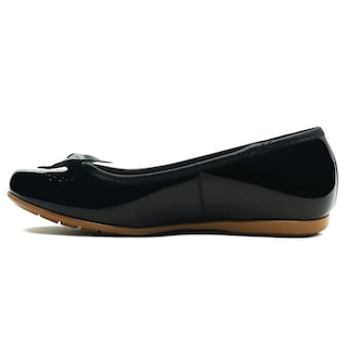 Foto 5 | Zapato Balerina Karsten Para Niña Charol Negro Negro