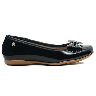 Foto 6 | Zapato Balerina Karsten Para Niña Charol Negro Negro