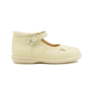 Foto 6 | Zapato Dogi Casual Para Niña Soporte Arco Piel Hebilla 12-18 Beige
