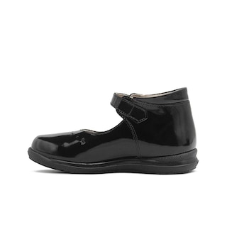 Foto 5 | Zapato Botita Escolar Para Niña Dogi Charol Negro De Piel Negro