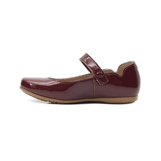 Foto 5 | Zapato Karsten Charol Vino Formal Fiesta Velcro Niña Vino