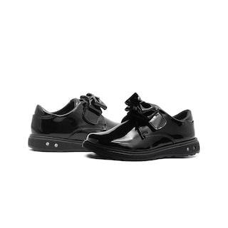 Foto 2 | Zapato Escolar Para Niña Chabelo Mocasin Charol Negro Negro