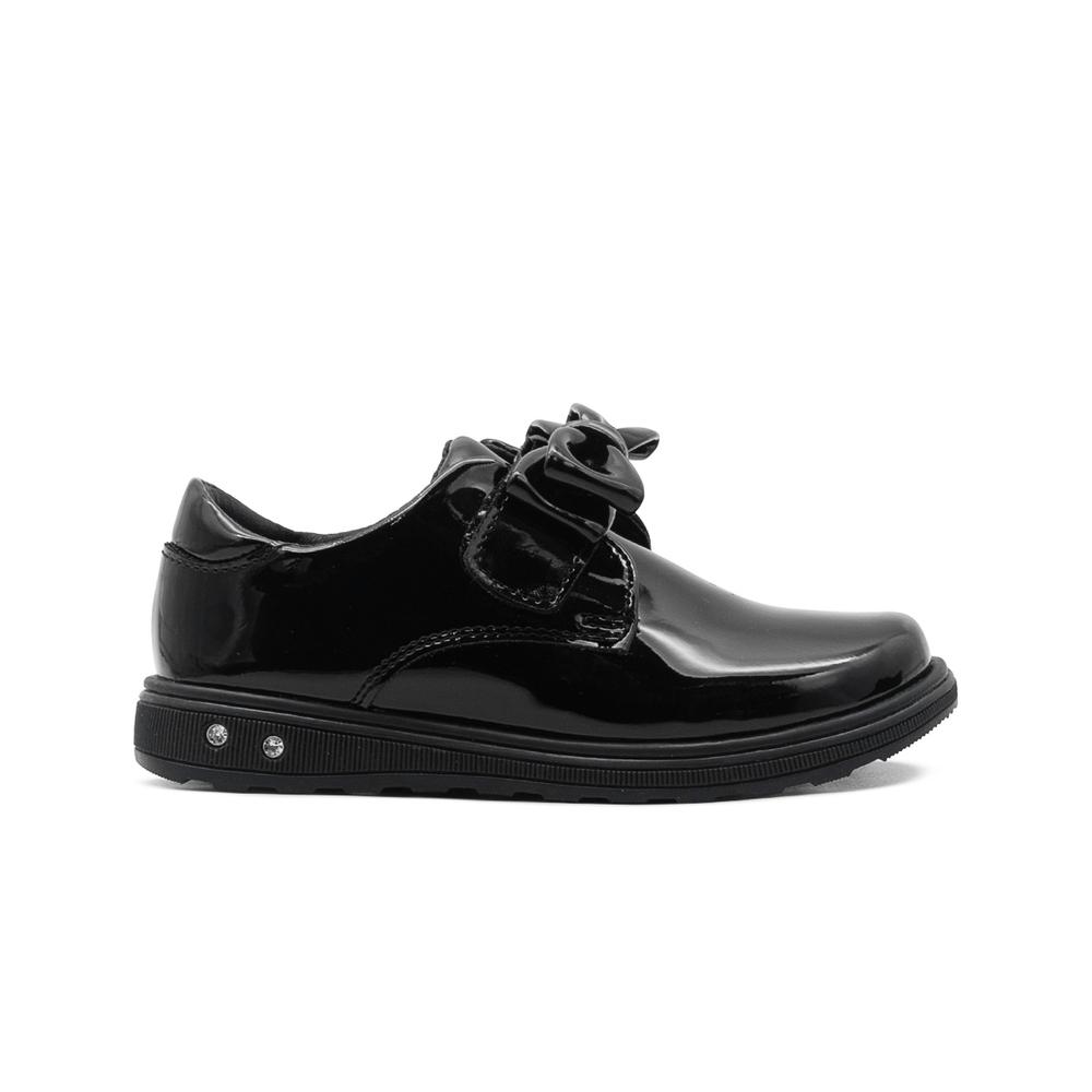 Foto 7 pulgar | Zapato Escolar Para Niña Chabelo Mocasin Charol Negro Negro