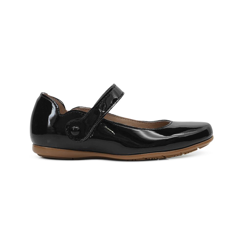 Foto 7 pulgar | Zapato Escolar Karsten  Charol Negro Formal Velcro Niña Negro