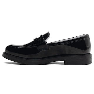 Foto 5 | Ya Esta Publicado Zapato Escolar Chabelo Zapato Para Niña Slip On Charol Negro Negro