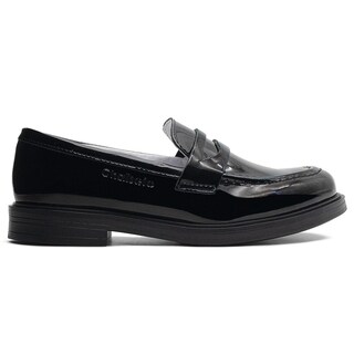 Foto 6 | Ya Esta Publicado Zapato Escolar Chabelo Zapato Para Niña Slip On Charol Negro Negro