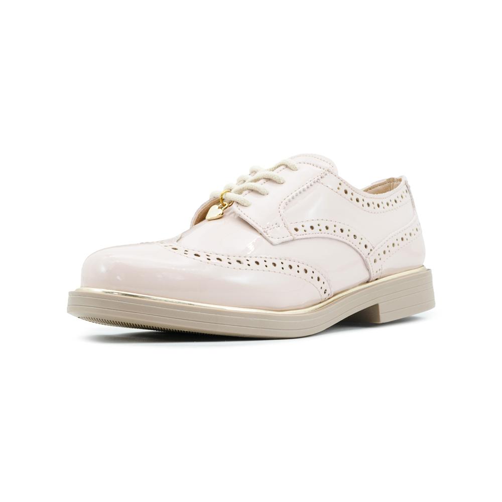 Foto 3 | Zapato Bostoniano Chabelo Para Niña En Charol Maquillaje Beige