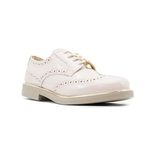 Foto 4 | Zapato Bostoniano Chabelo Para Niña En Charol Maquillaje Beige