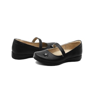 Foto 3 | Zapato Escolar Dogi Para Niña Soporte Arco Piel Cómodo Negro Negro