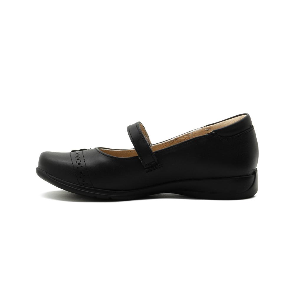 Foto 7 pulgar | Zapato Escolar Dogi Para Niña Soporte Arco Piel Cómodo Negro Negro