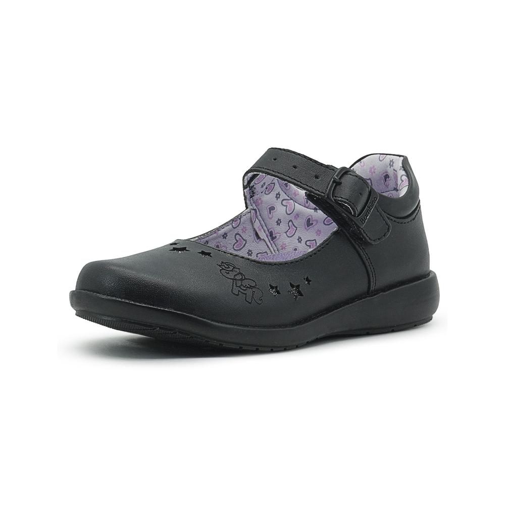 Foto 5 pulgar | Zapato Escolar Para Niña Bambino Unicornio Antiderrapante Negro