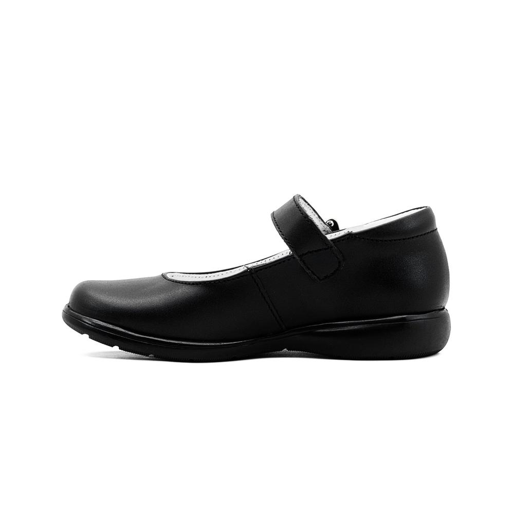 Foto 6 pulgar | Zapato Escolar Niña Karsten Charol Negro Antiderrapante Negro