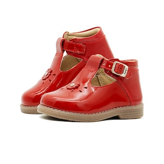 Foto 2 | Zapato Dogi Para Niña Soporte Arco Primeros Pasos Charolrojo Rojo