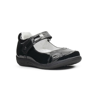 Foto 4 | Zapato Escolar Para Niña Bambino Gatito Charol Negro Correa Negro