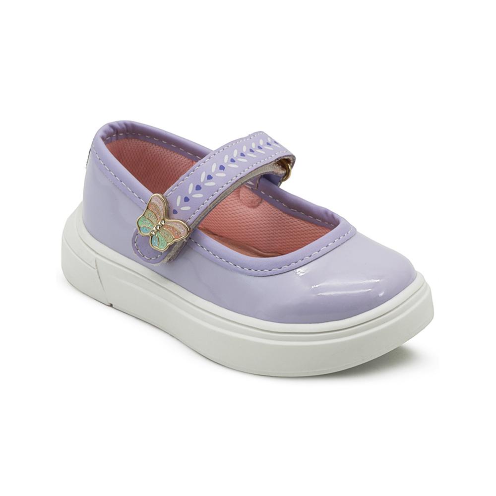 Foto 4 | Zapato Karsten Niñas Casuales Antiderrapante Velcro 15-21 Lila