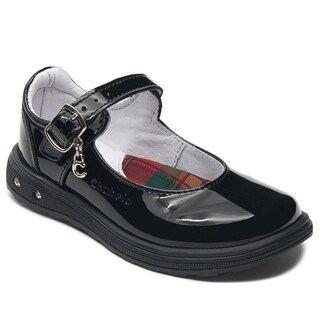 Foto 4 | Zapato Escolar Para Niña Chabelo Charol Negro Hebilla 17-26 Negro