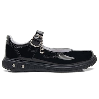 Foto 6 | Zapato Escolar Para Niña Chabelo Charol Negro Hebilla 17-26 Negro
