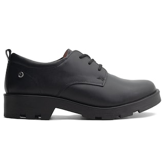 Foto 5 | Zapato Escolar Para Niña Mocasin Piel Arco Ortopédico Negro