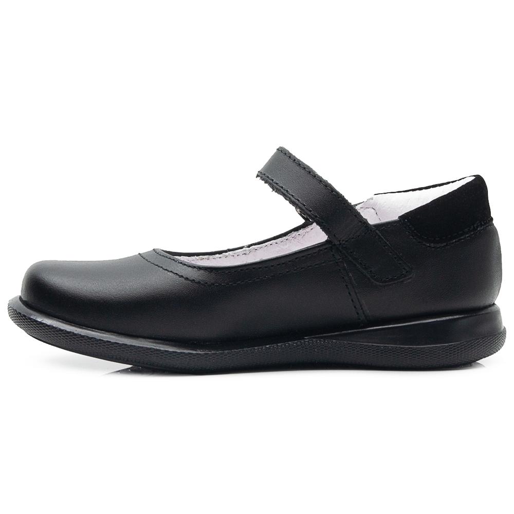 Foto 7 pulgar | Zapato Escolar Piel Negro He Billa Para Niña Negro