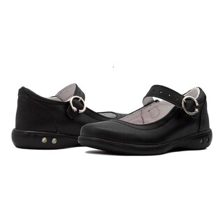 Foto 3 | Zapato Escolar Karsten Para Niña Con Broche Negro 21.5-26 Negro