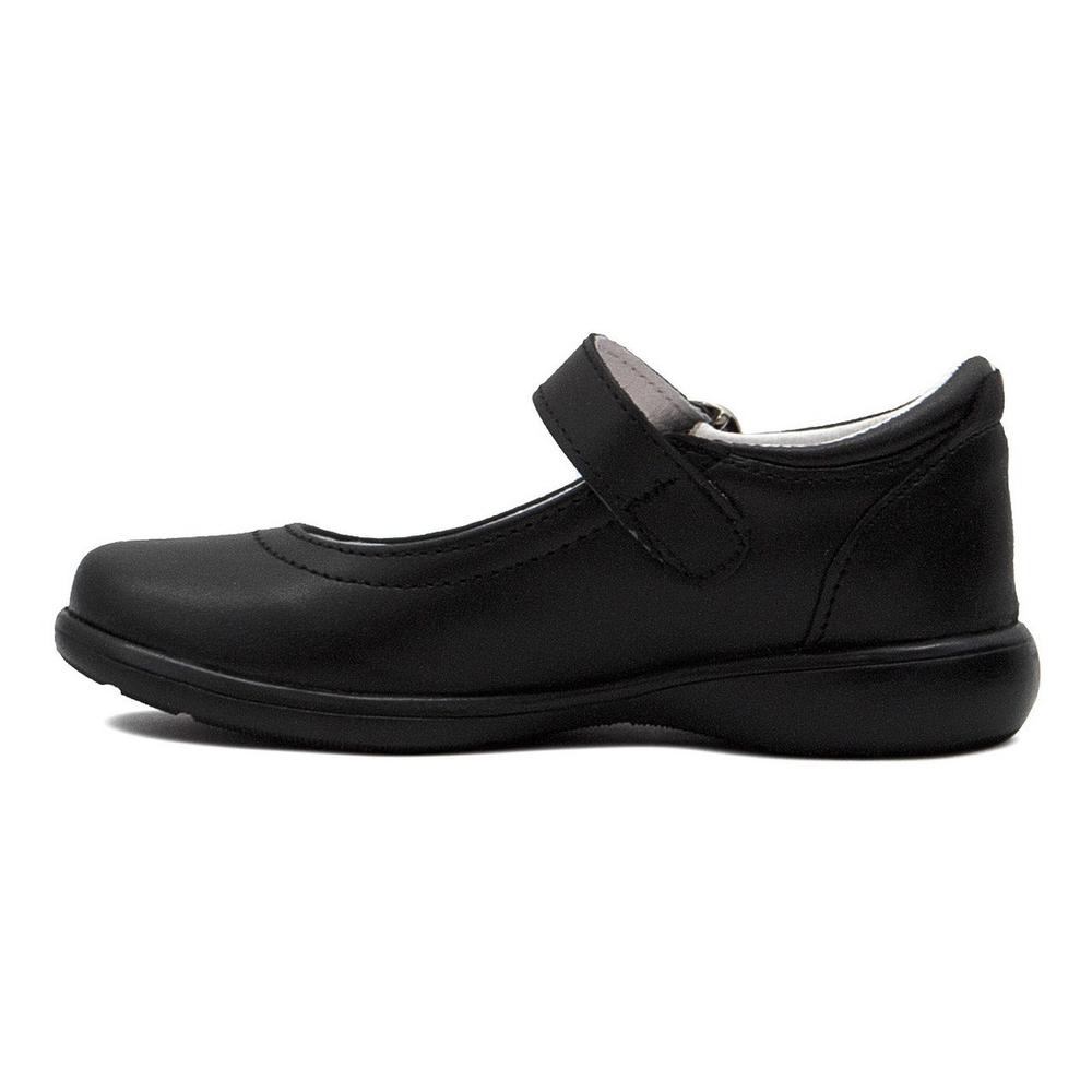 Foto 5 | Zapato Escolar Karsten Para Niña Con Broche Negro 21.5-26 Negro